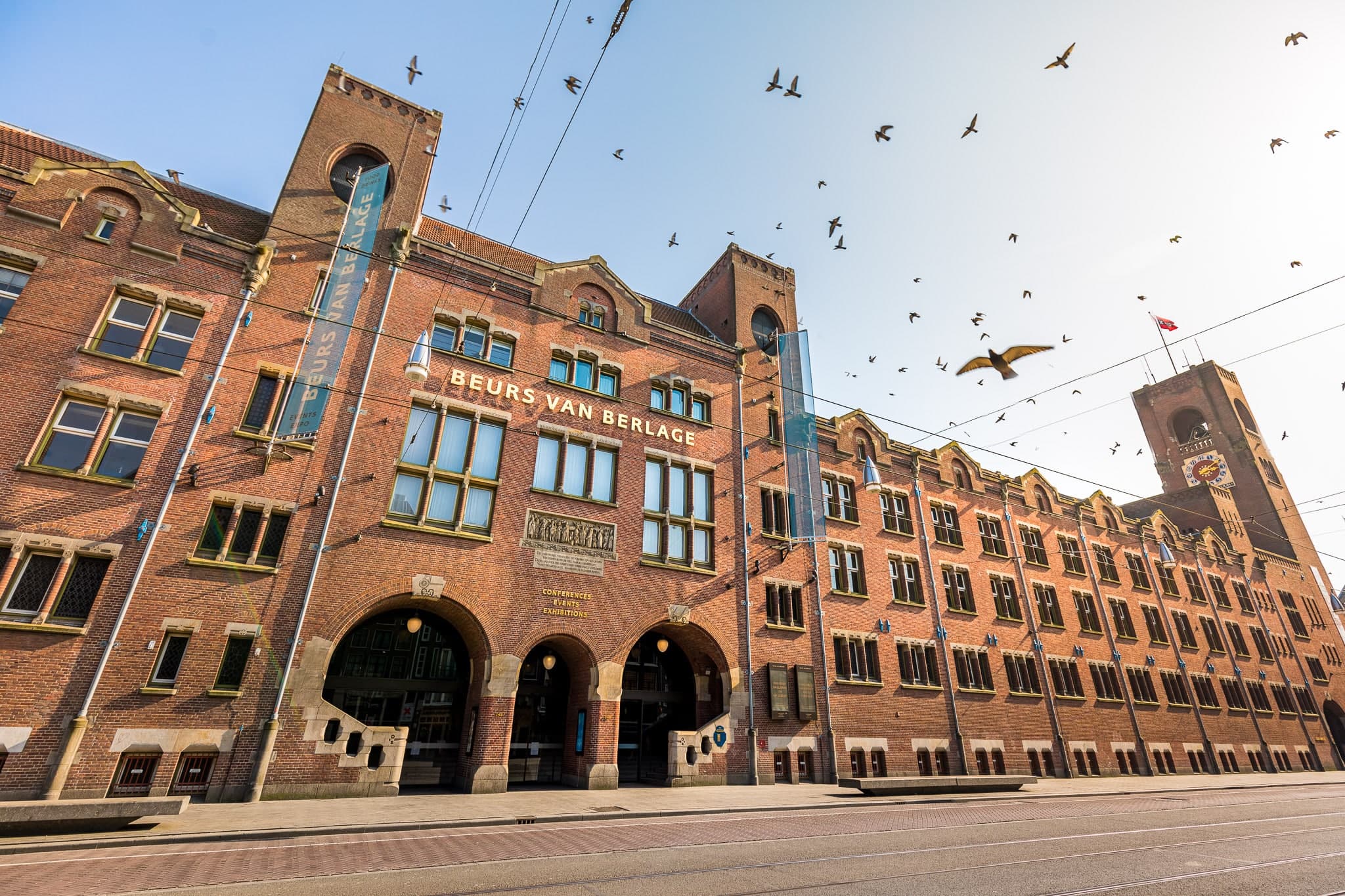 Beurs van Berlage exterior